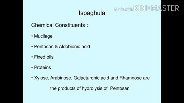 🌿Pharmacognosy, Laxative ,Isapghula. смотреть онлайн