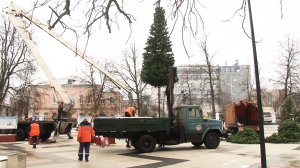 В ГОРОДЕ СОБРАЛИ ЕЛОЧКУ