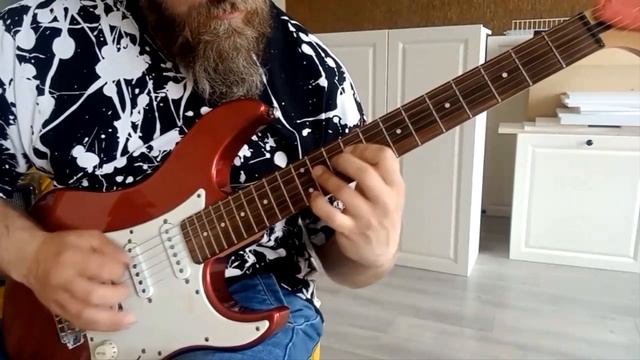 Импровизация на гитаре YAMAHA PACIFICA 012 RM