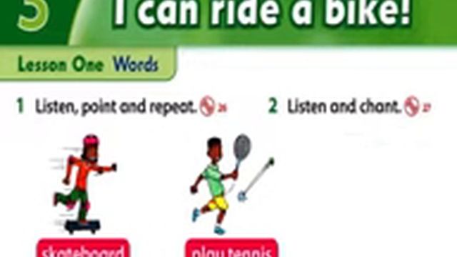 Family and Friends 2 Unit 3 I can ride a bike!1 смотреть онлайн