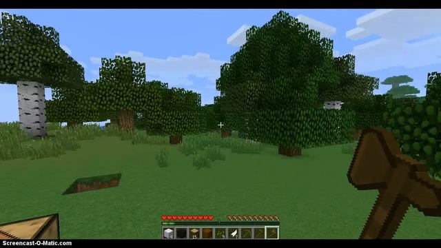 Lets Play Minecraft часть 1