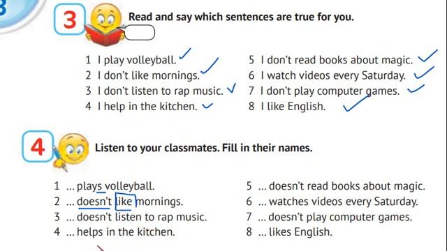 НУШ Карпюк 4 РУС Unit 1 It's My Life Lesson 3 p.15-16 &Workbook✔Видеоурок