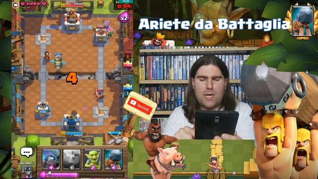 MAGO DI GHIACCIO LV 3 CLASH ROYALE SFIDA ARIETE e CHEST OPENING ➽ no gemme gratis deck 4000 arena1 смотреть онлайн