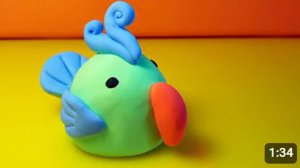 Попугай из воздушного пластилина. Лепим поделку на тему птицы из джунглей.