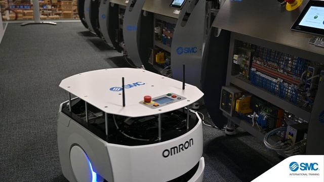 The Autonomous Mobile Robot for our Industry 4.0 training systems смотреть онлайн