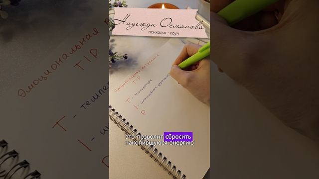 Техника «ТИР». Эмоции под контролем - Подпишись   #психолог  #коуч #тревога #эмоции