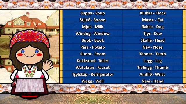 The Sound of the Elfdalian language (Numbers, Greetings, Words & Sample Text) смотреть онлайн