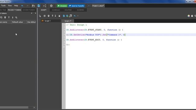 Server project in iRidium studio 2019 смотреть онлайн