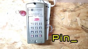 Как зайти в меню блока вызова VIZIT, не зная код