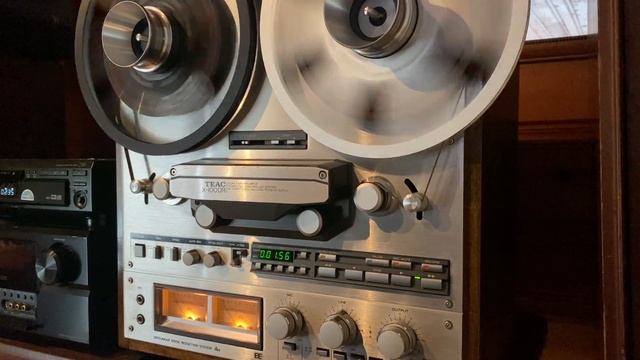 Teac X 1000R Reel to Reel Tape Deck. смотреть онлайн