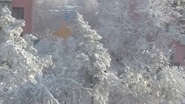 Редкой силы мороз. Павлодар декабрь 2012 смотреть онлайн