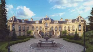 Архитектурный проект дворца – площадь 2 000 м²