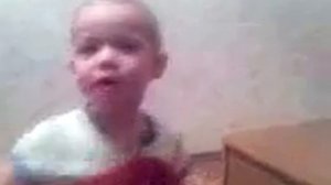Малыш поет очень выразительно Глюкоза - а снег идет
