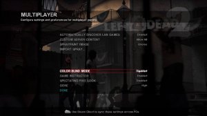 How To Enable Color Blind Mode In Left 4 Dead 2