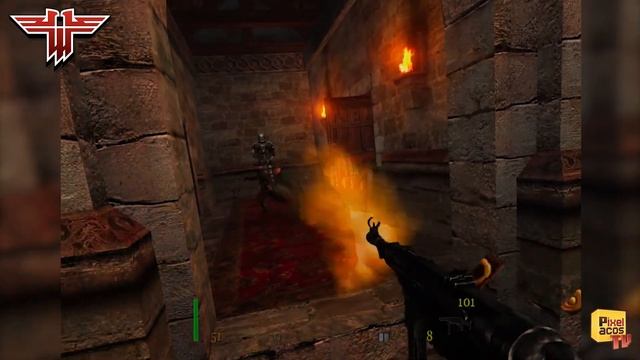 Return To Castle Wolfenstein - Oculus Quest - English Gameplay
