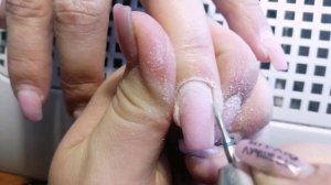Коррекция ногтей полигелем