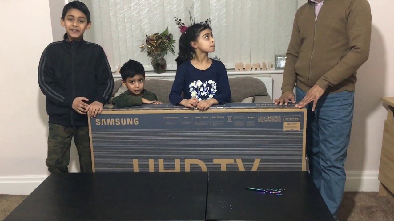 Samsung RU7100 7 series LED Smart TV unboxing смотреть онлайн