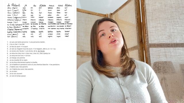Пояснення теперішнього часу в французькій мові. Французька для Українців.