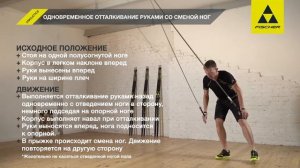 Fischer #SKILETICS. Одновременное отталкивание руками со сменой ног