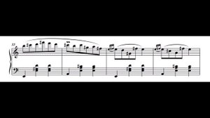 Frederic Chopin - Waltz in A minor, B. 150 (Score and Audio)