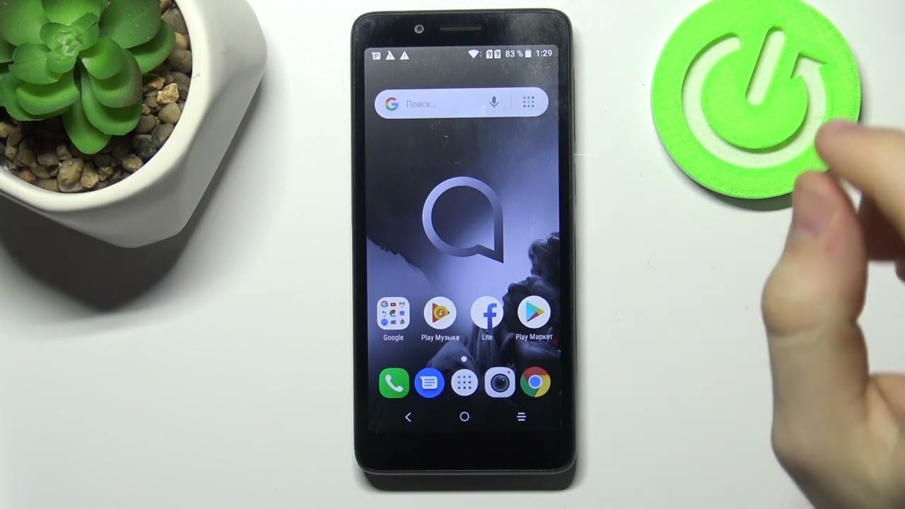 Alcatel 1c 2019 | процентаж батареи Alcatel 1c 2019 / Как выести аккумулятор в проценты на Alcatel?
