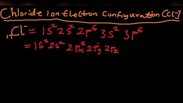 Everything You Wanted to Know About Chlorine ion electron configuration
