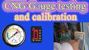 CNG kit maintenance part 4. Car CNG gas kit repair and maintenance. Gauge repair and testing.