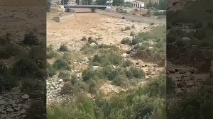 В Тырныаузе сошел селевой поток