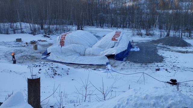 КПК Воздух. Пневмоангар для РусОлово