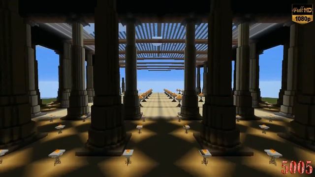 Легендарная постройка в Minecraft (Одним человеком!) смотреть онлайн