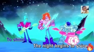 (The Night Begins to Shine) full song in(ENGLISH).By teen Titans go!