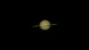 Сатурн в Телескоп Celestron C8-N + CG-5: OnStep (01.07.24)