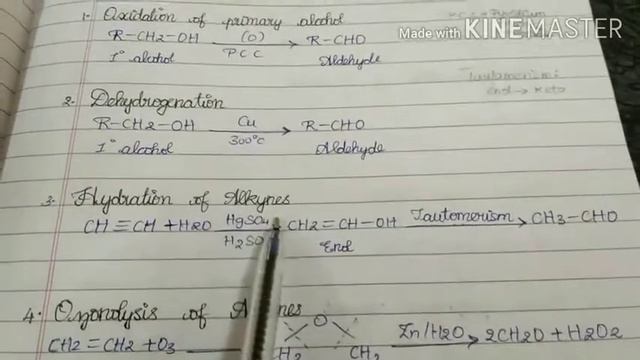 Class 12 Chemistry- Aldehydes,Ketones and Carboxylic acids Part -1