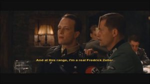 Inglourious Basterds bar scene