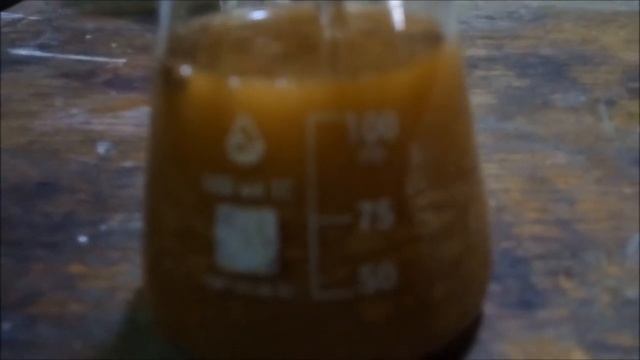 Демонстрация не удачного восстановления золота гидразином смотреть онлайн