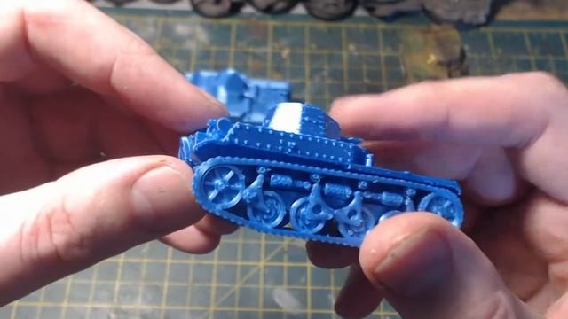 3D printed tanks - AMR-35 by Paint and Glue Miniatures