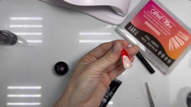 Выкладной , двойной френч. Верхние формы. Силиконовый трафарет для верхних форм.