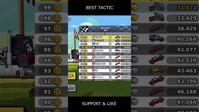 ⚠️ NEW Community Showcase ⚠️ (Windmill) - Hill Climb Racing 2 #shorts #hcr2