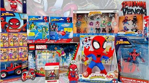 Spider-Man. Человек-паук. Распаковка игрушек