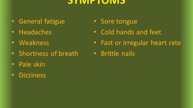 IRON DEFICIENCY ANAEMIA : causes, investigations and treatment of anaemia смотреть онлайн