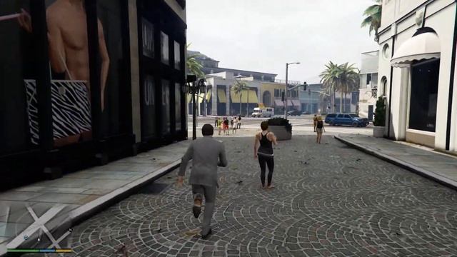 #8 - GTA V - Casing the Jewel Store - (Gameplay by Jackass Gamer) смотреть онлайн