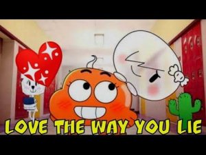 Удивительный мир Гамбола | ❤️Дарвин&Кэрри❤️