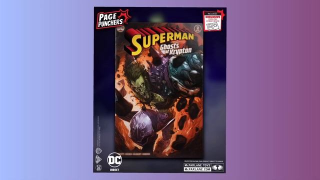 McFarlane Toys DC Page Punchers GHOST OF ZOD Superman Ghost Of Krypton Action Figure(Pre-order) смотреть онлайн