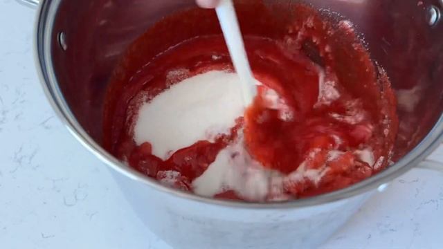 Клубничный джем. Джем за 10 минут. Рецепт с клубникой. Strawberry jam.