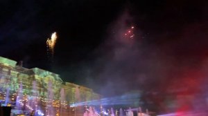 Закрытие фонтанов в Петергофе 2023
