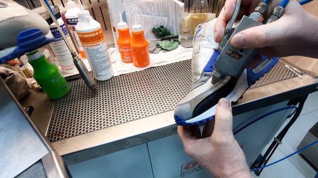 Принцип работы пятновыводного аппарата