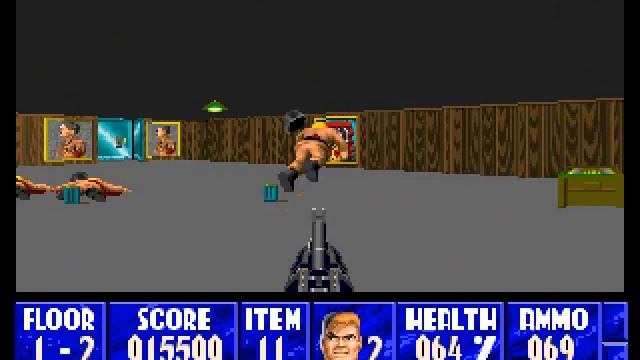 Wolfenstein 3D - (Mac-enstein First Encounter) - Floor 2 смотреть онлайн