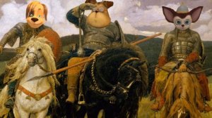 Дружок, Гена и Малыш поют "Русская рать" ( AI cover)