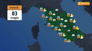 Meteo, previsioni meteo Giovedì 02 maggio 2024