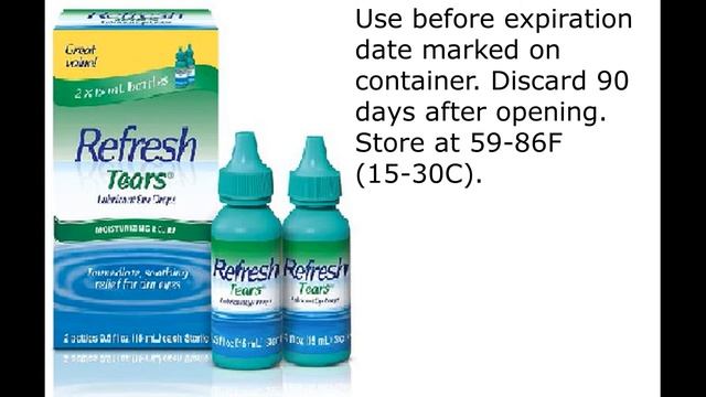 Refresh Tears Lubricant Eye Drops